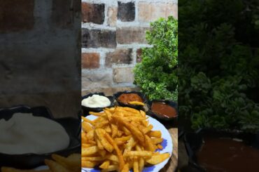 How to Make Crispy French Fries at Home | #frenchfries #shorts