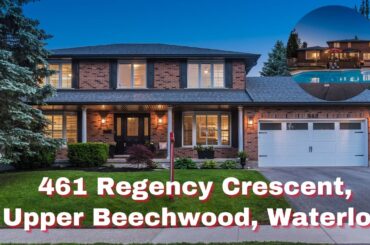 Welcome to 461 Regency Cres., Upper Beechwood in Waterloo