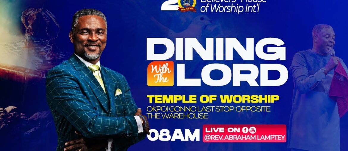 WATCH: DINING WITH THE LORD SERVICE || SUNDAY SERVICE || 11.06.23 ||