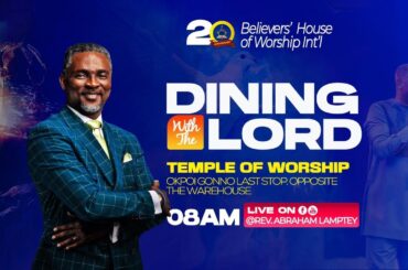 WATCH: DINING WITH THE LORD SERVICE || SUNDAY SERVICE || 11.06.23 ||