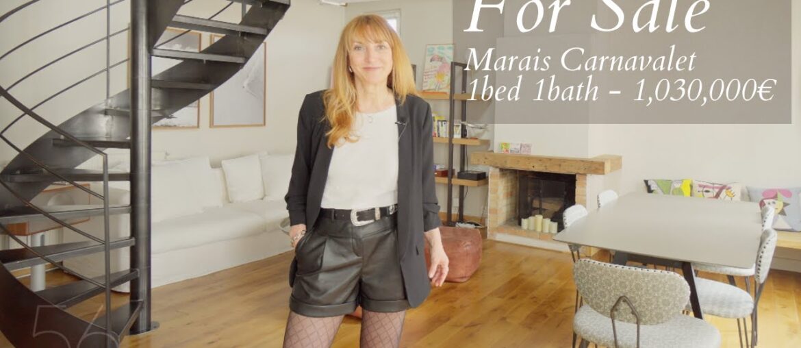 For Sale – Marais Carnavalet – 56Paris Real Estate For Sale - Marais Carnavalet - 56Paris Real Estate