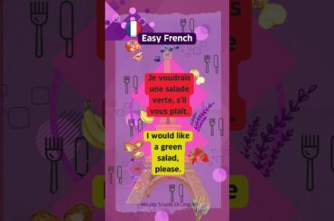 French Food and Dining: Essential Phrases for Beginners.