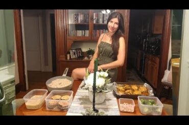 PREPARANDO COMIDA PARA LA SEMANA / CENAS QUE MANTIENEN NUESTRA DIETA SALUDABLE