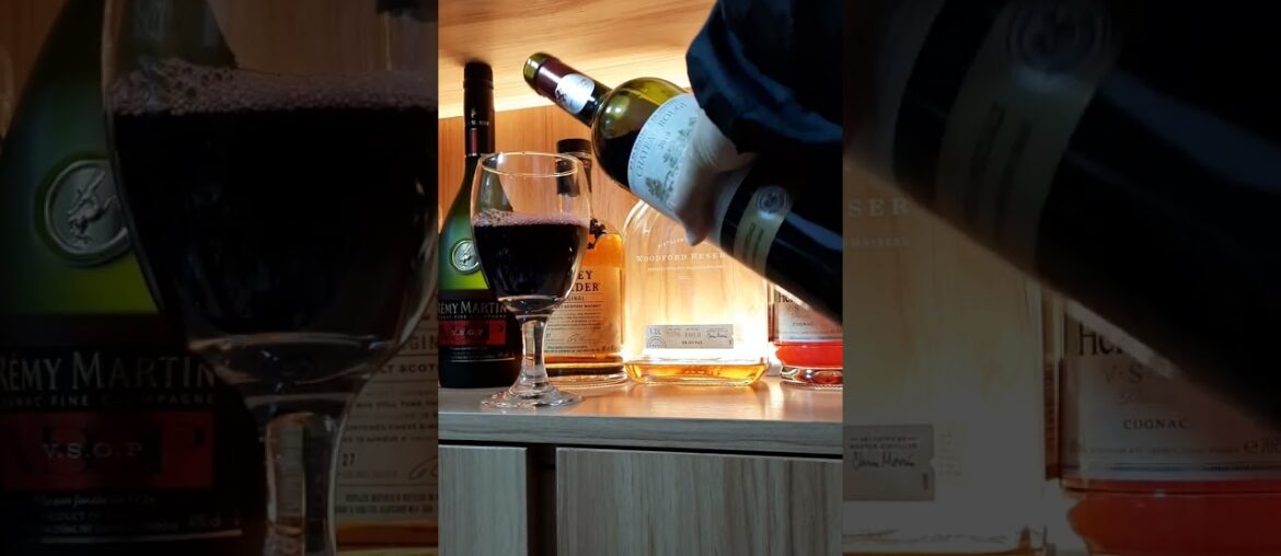 HOW THE FRENCH DRINK WINE ? Surely to drink " CHATEAU ROUGE BORDEAUX "