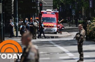 Several children stabbed in knife attack in the French Alps