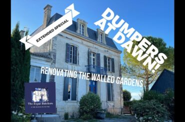 Dumpers At Dawn! Renovating The Walled Gardens