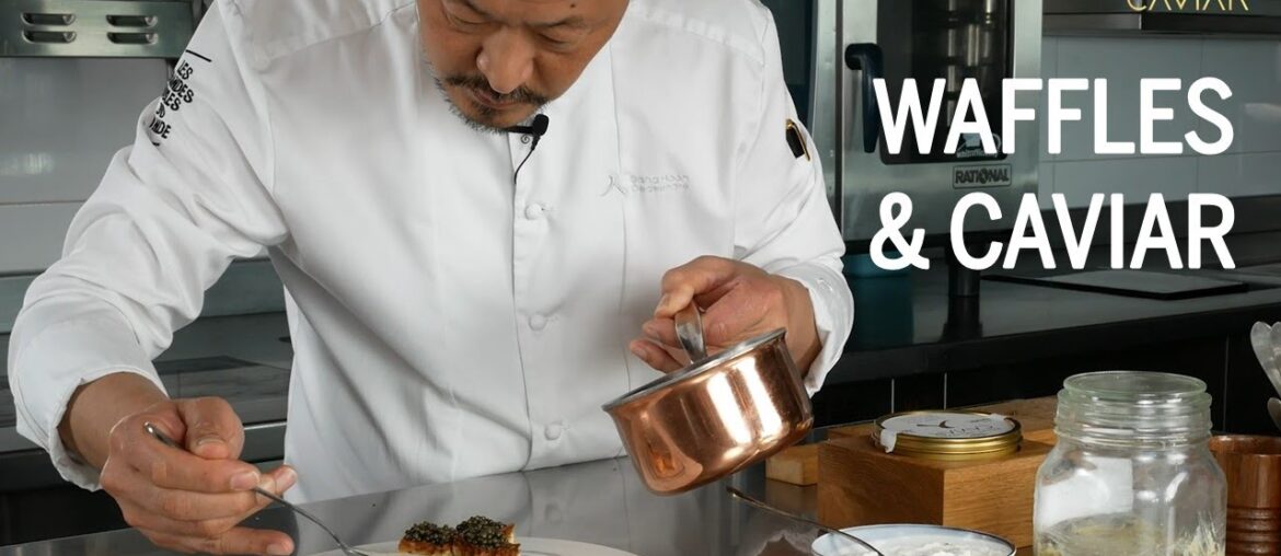 AMAZING WAFFLES & BELGIAN CAVIAR by 2 Michelin star Chef Sang-hoon Degeimbre (L'air du Temps)