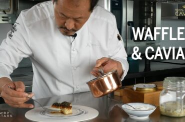 AMAZING WAFFLES & BELGIAN CAVIAR by 2 Michelin star Chef Sang-hoon Degeimbre (L'air du Temps)