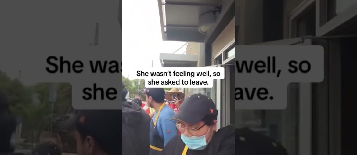 McDonalds Workers Walk Out