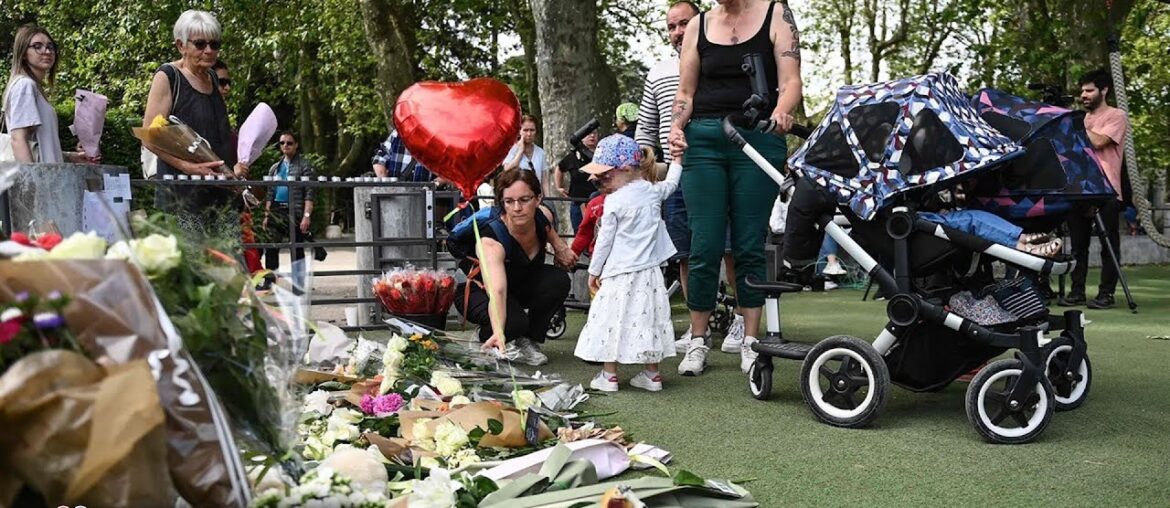 Locals in shock after stabbing attack on children in French town Locals in shock after stabbing attack on children in French town