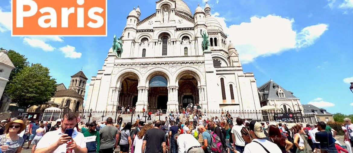 PARIS FRANCE - HDR walking in Paris- June 10, 2023 - 4K HDR 60 fps - 4K ULTRA HD