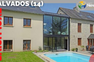 FRENCH PROPERTY FOR SALE - Luxury 5 bedroom house with pool in Normandy