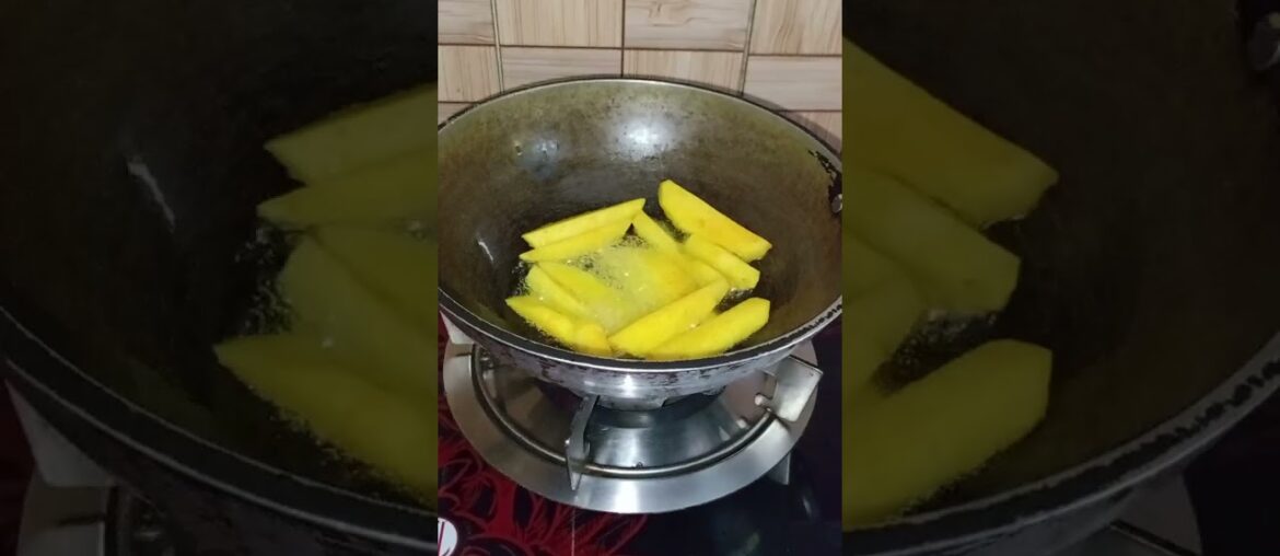 French fry recipe | potato snacks | #shorts #youtubeshorts #potatospiral