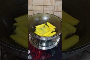 French fry recipe | potato snacks | #shorts #youtubeshorts #potatospiral