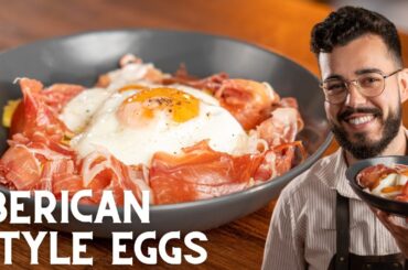 3 INGREDIENT RECIPE!! Eggs, Iberian Prosciutto and French Fries