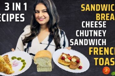 Morning Delights: Master the Art of Sandwich Bread, Cheese Sandwich, and French Toast