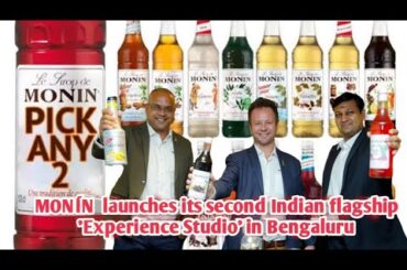 MONIN launches its second Indian flagship 'Experience Studio' in Indranagar 80ft Road Bengaluru
