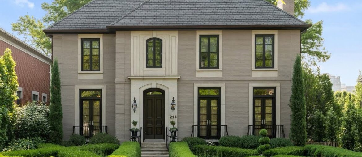 Sophisticated Neo-Classical Home with Designer Finishes