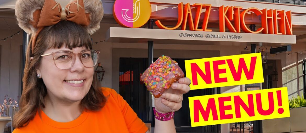 Eating At Disneyland’s New Restaurant – Jazz Kitchen Coastal Grill & Patio! Eating At Disneyland’s New Restaurant - Jazz Kitchen Coastal Grill & Patio!