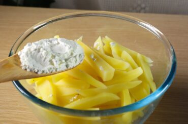 Homemade fries: French fries recipe. Better than Mcdonalds!