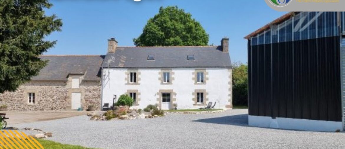 FRENCH PROPERTY FOR SALE 3-bedroom farmhouse for sale in Brittany, France FRENCH PROPERTY FOR SALE 3-bedroom farmhouse for sale in Brittany, France