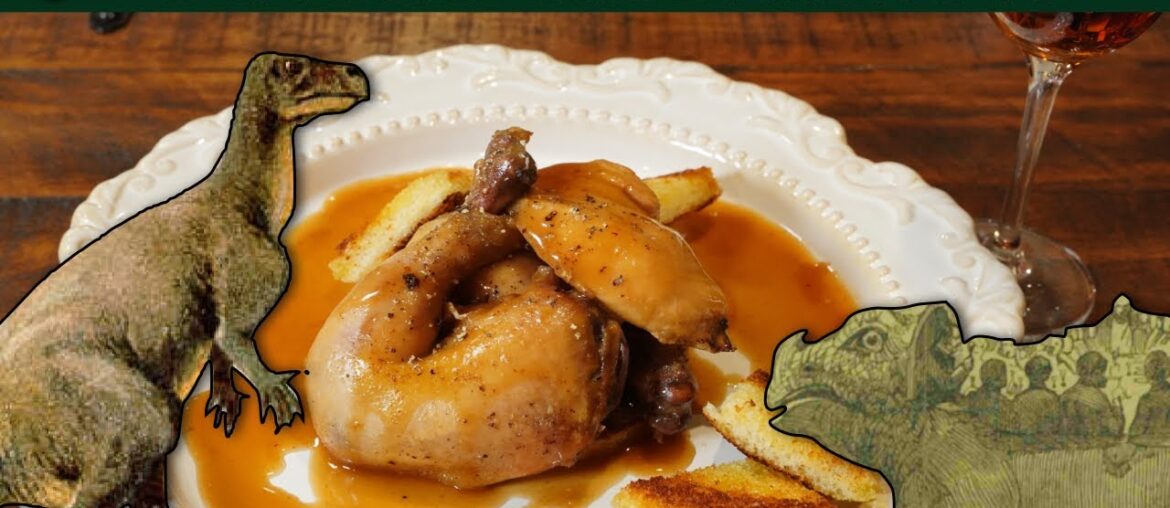 The 1853 Dinner in a Dinosaur The 1853 Dinner in a Dinosaur