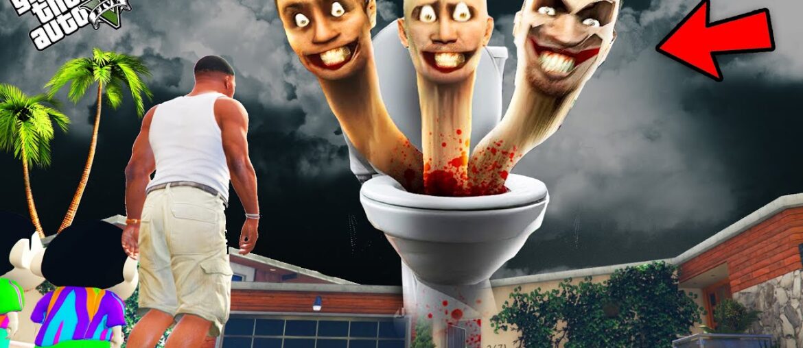 GTA 5 : I Found The Skibidi Toilet Monster With Franklin in GTA 5 ! (GTA 5 mods) GTA 5 : I Found The Skibidi Toilet Monster With Franklin in GTA 5 ! (GTA 5 mods)