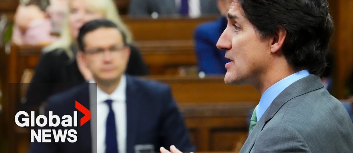 Poilievre accuses Trudeau of "exploiting" wildfires to distract from "high-interest rate policies" Poilievre accuses Trudeau of "exploiting" wildfires to distract from "high-interest rate policies"