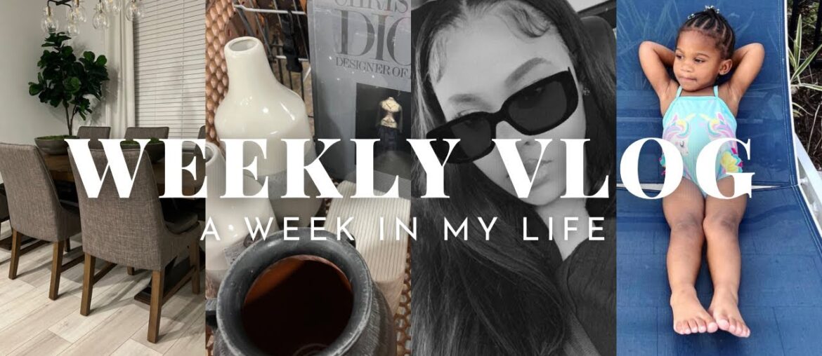 WEEKLY VLOG! NEW DINING TABLE + HUGE GROCERY SHOPPING + FAMILY TIME & NEW DECOR | WatchCrissyWork WEEKLY VLOG! NEW DINING TABLE + HUGE GROCERY SHOPPING + FAMILY TIME & NEW DECOR | WatchCrissyWork