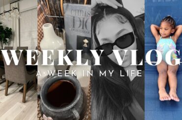 WEEKLY VLOG! NEW DINING TABLE + HUGE GROCERY SHOPPING + FAMILY TIME & NEW DECOR | WatchCrissyWork