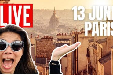 Tuesday walk LIVE in Paris, just like a daily vlog!