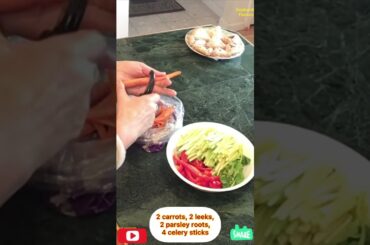 Salmon fish with root vegetables recipes easy