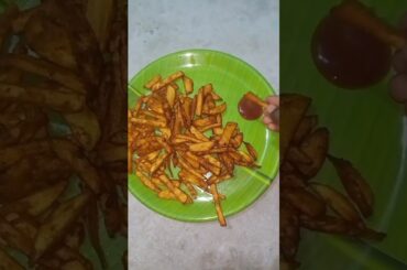 potato French fry recipe #shorts#trending