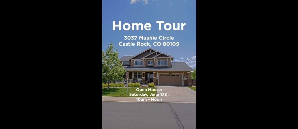 Home Tour – 3037 Mashie Circle, Castle Rock, CO 80109 Home Tour - 3037 Mashie Circle, Castle Rock, CO 80109