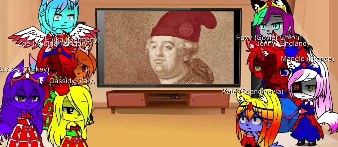 Countryfurries (Kingdom Universe) React to: Oversimplified - French Revolution