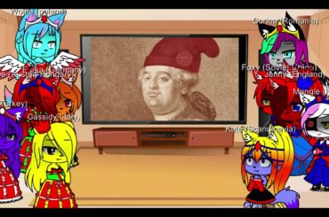 Countryfurries (Kingdom Universe) React to: Oversimplified - French Revolution