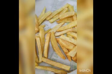 Easy French Fries Recipe without Corn Flour  #frenchfries #frenchfriesrecipeathome #instantrecipe
