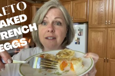 Keto Baked French Eggs! Low Carb Recipes Breakfast