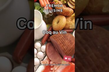 French Cuisine - #food  #foodie  #shorts #facts #foodfacts #cuisine