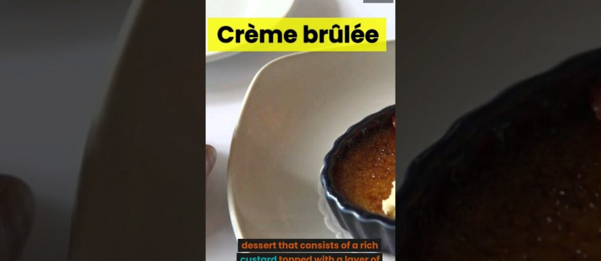 Creme Brulee - French Cuisine #food #desert #creme #brulee #french #frenchcuisine