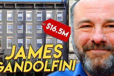 James Gandolfini | House Tour | $16.5 Million New York Mansion & More