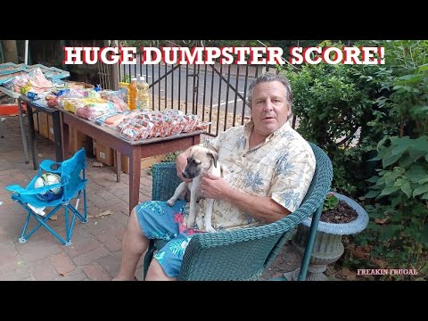 HUGE SCORE! TODAY'S DUMPSTER DIVE AT ALDI PLUS FANTASTIC CURBSIDE FNDS! HUGE SCORE! TODAY'S DUMPSTER DIVE AT ALDI PLUS FANTASTIC CURBSIDE FNDS!