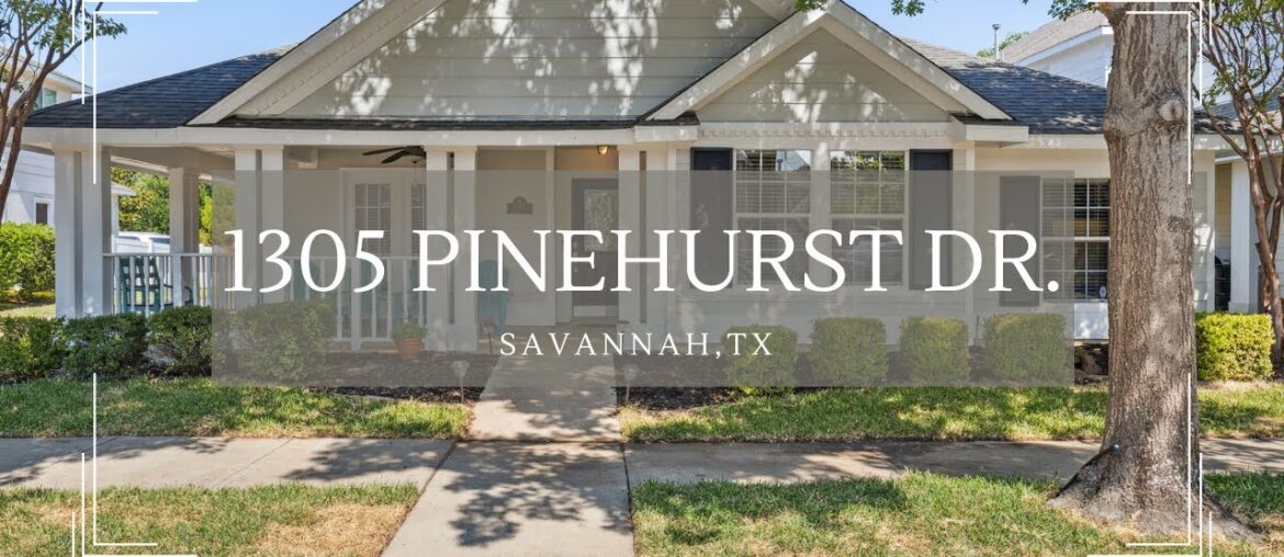 1305 Pinehurst Dr Savannah, TX Home For Sale Becky Rensing Classic Homes Realty