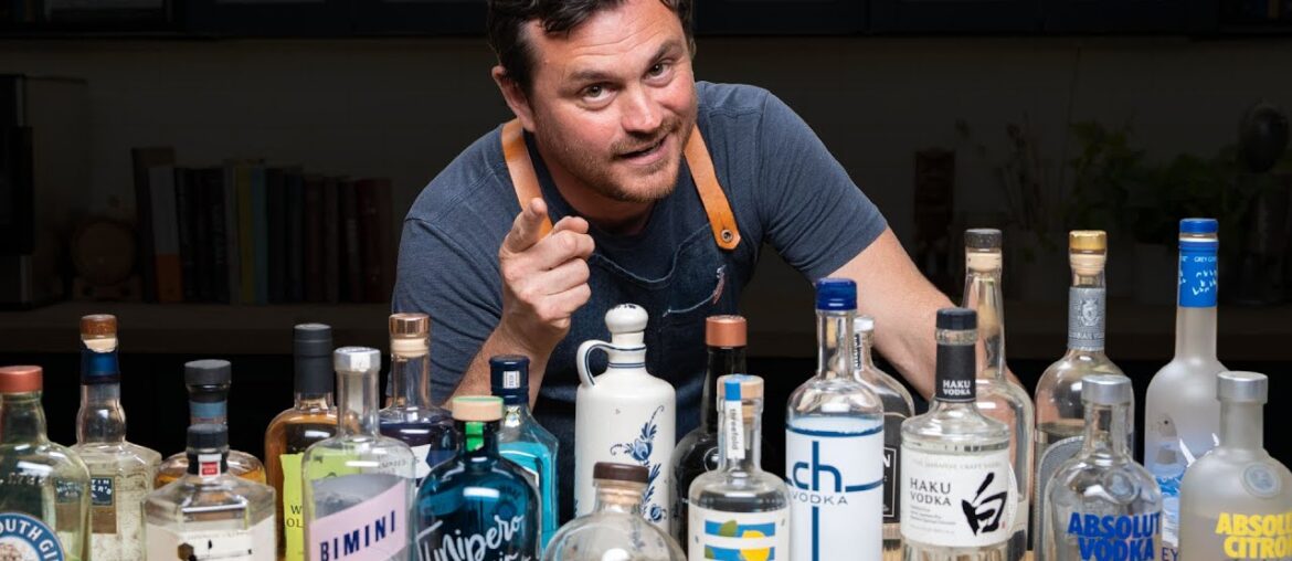 Bartending Class 101: Vodka and Gin (How to be a Bartender)