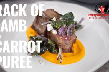 Rack of Lamb with Carrot Puree | Everyday Gourmet S8 E90