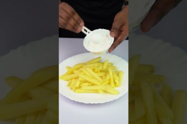 French Fries with Tomato Sauce #shorts #food #cooking #asmr