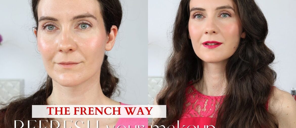 FRENCH BEAUTY SECRETS | How to refresh your makeup & fix cakey foundation | How to: Flawless skin