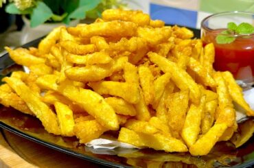 How to Make French Fries At Home ! Spicy Crispy And Very Delicious | Potato Snacks Recipe