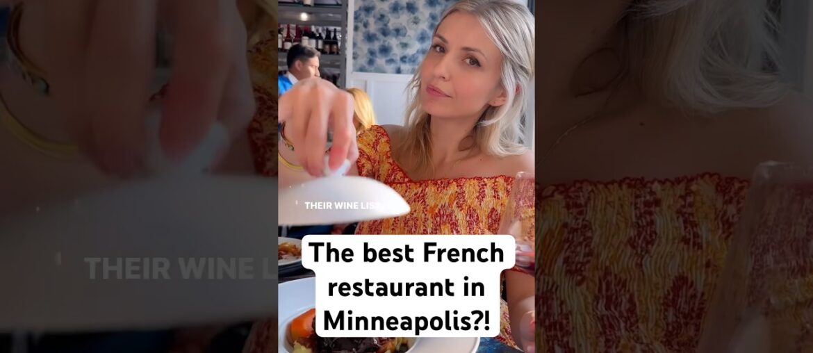 The best French Restaurant in Minneapolis! French food at its best at Maison Margaux #frenchfood #MN