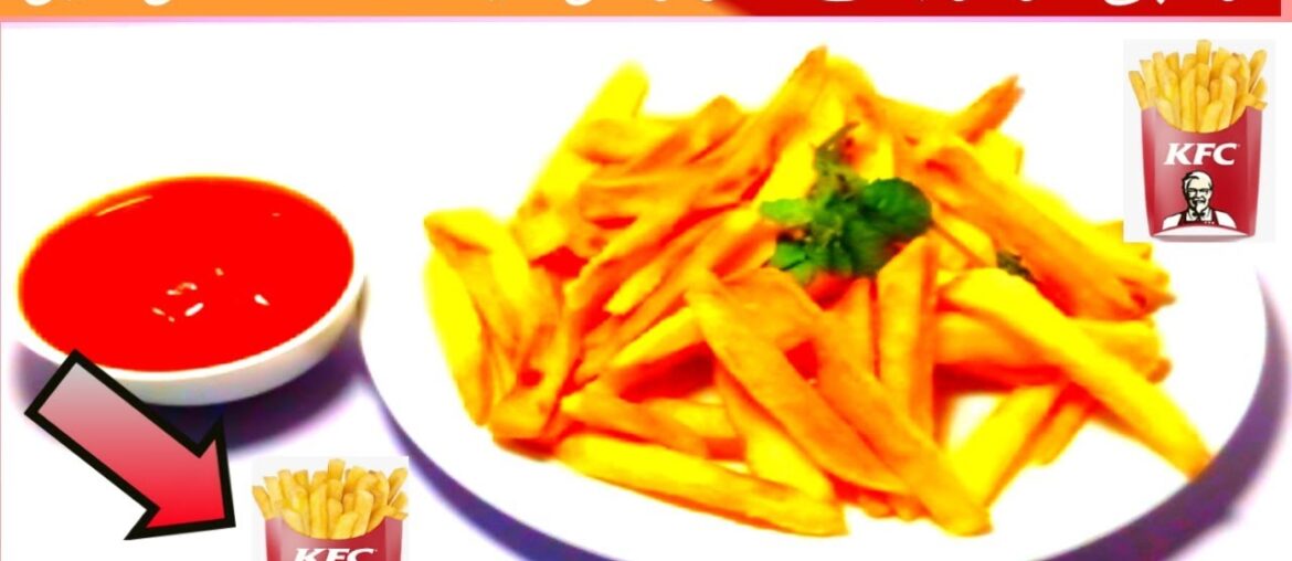 kfc fries recipe at home||kfc french fries making#kfcchicken kfc fries recipe at home||kfc french fries making#kfcchicken